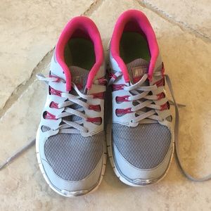 Nike free running shoes!